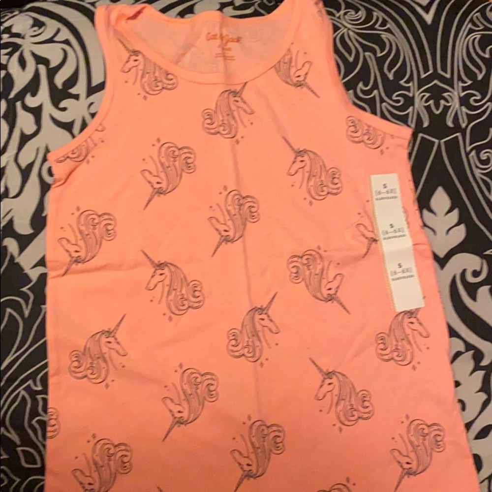 Peach color tank top